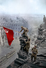 The Soviet Banner of Victory on the Reichstag.jpg